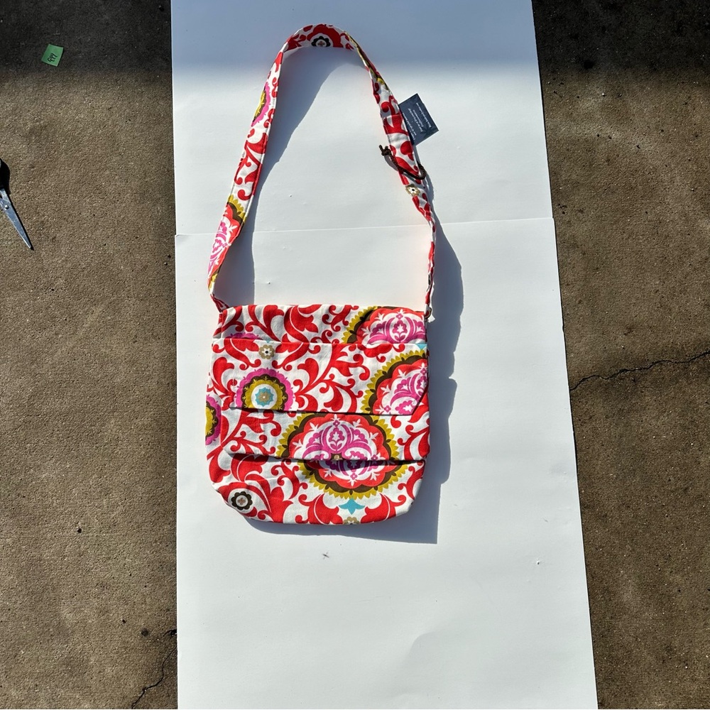 Floral Patterned Shoulder Bag